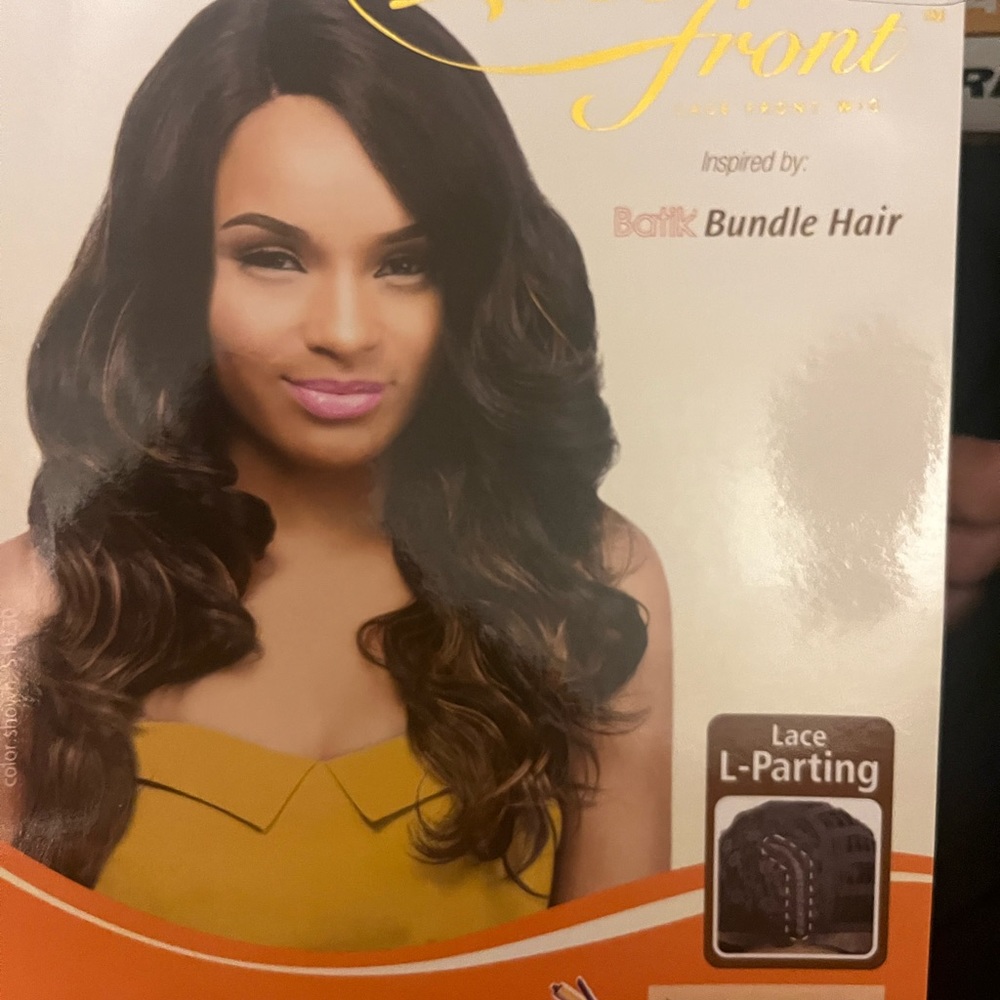 Lace front wig